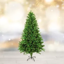 Műfenyő - 180 cm - 3D lucfenyő - kétszínű - PVC