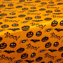 Halloween-i dekoráció - asztalterítő - flanel - 132 x 178 cm