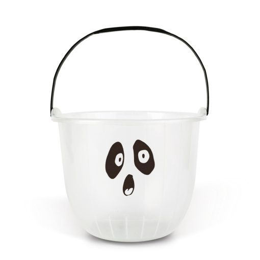 Halloween-i dekoráció - vödör - 2 féle - 20 x 16 cm