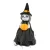 Halloween-i dekoráció - szellem, macska, tökfej - 21 cm