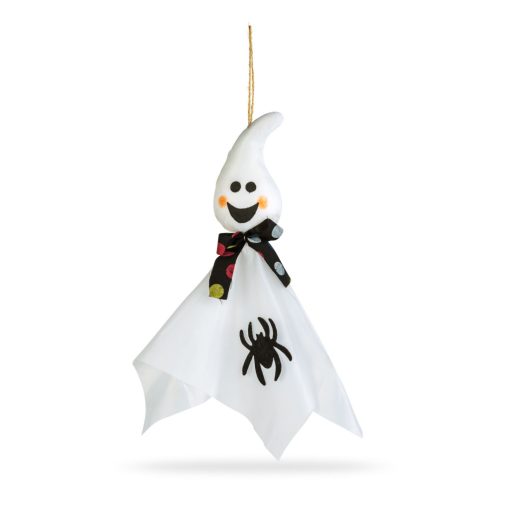 Halloween-i dekoráció - felakasztható - szellem - 48 x 44 cm