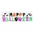 Halloween gél ablakmatrica szett - 50 x 15 cm - 2 féle