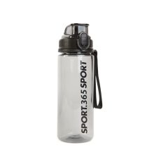 Sport kulacs - műanyag, átlátszó - 600 ml - 3 színben