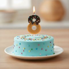 Gyertya - számsütemény