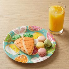 Húsvéti papírtányér - 23 cm - 8 db / csomag