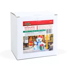 Felfújható jegesmedve - 120 cm - IP44 - 6 LED - 100 - 240 V
