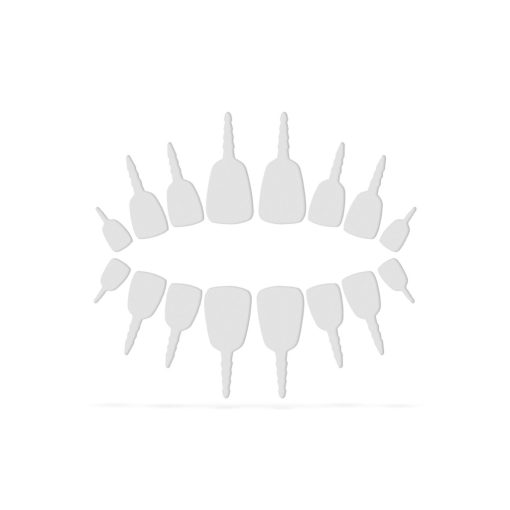 Halloween-i töklámpás fogak - 18 fog / csomag