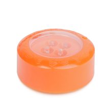 Halloween-i LED hangulatvilágítás - 4 színű LED - 2 x AAA - narancs - 77 x 35 mm