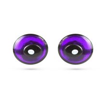 Halloween-i ijesztő szempár - zöld LED-es - elemes