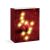   Ajándéktasak - 10 melegfehér LED, papír - 265 x 127 x 330 mm - 4 féle / csomag