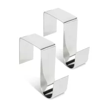 Kopogtató / Ajtódísz tartó - fém - 7 x 6,5 x 2 cm - 2 db / csomag