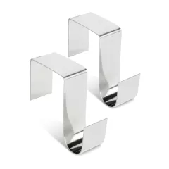   Kopogtató / Ajtódísz tartó - fém - 7 x 6,5 x 2 cm - 2 db / csomag