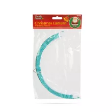 Karácsonyi lampion - Pingvin mintával - 25 cm
