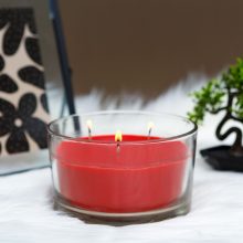 Illatgyertya - eper & krém - 350 g