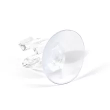 Tapadókorongos fényfüzér rögzítő – 20 mm – 20 db / csomag