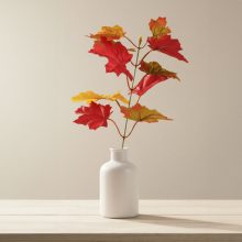 Őszi dekoráció - falevél - 30 cm - leszúrható