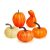 Őszi dekoráció - tök - 6 féle - műanyag