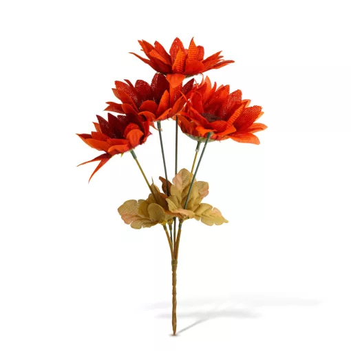 Őszi dekoráció - napraforgó - 3 féle - 35 cm