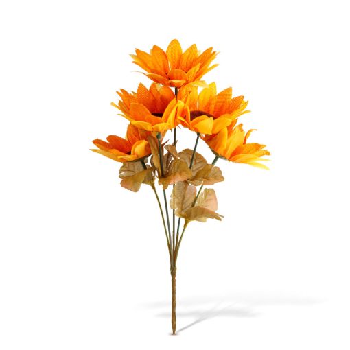 Őszi dekoráció - napraforgó - 3 féle - 35 cm