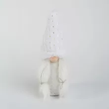 Textil dekoráció - manó - 22 x 8 x 8 cm
