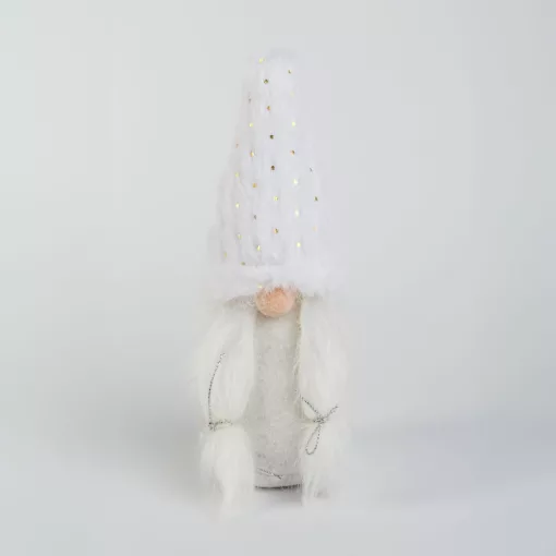 Textil dekoráció - manó - 22 x 8 x 8 cm