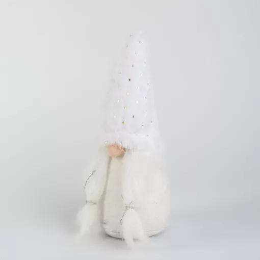 Textil dekoráció - manó - 22 x 8 x 8 cm