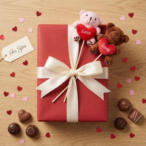 Leszúrható dekoráció - maci - 59 x 4 cm - 6 féle