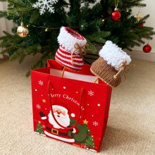 Leszúrható dekoráció - csizma - 50 x 7 cm - 4 féle