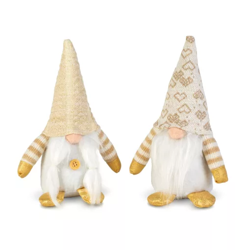 Textil dekoráció - manó - 25 cm - 2 féle