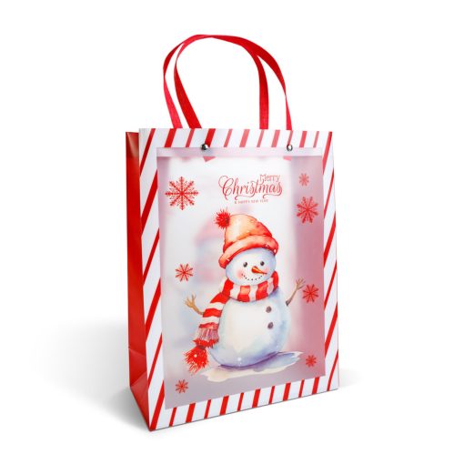 Karácsonyi ajándéktáska - 32 x 25 x 11 cm - 2 féle