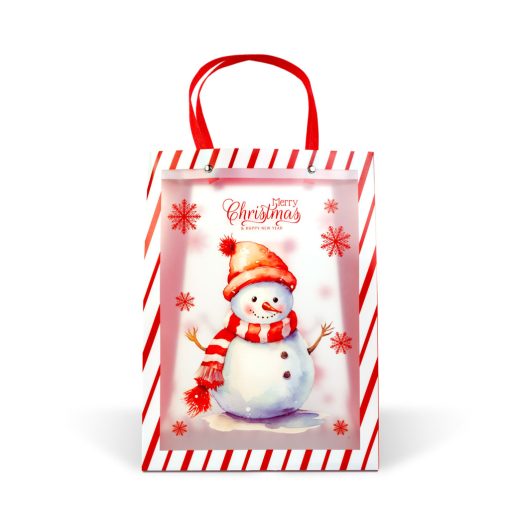Karácsonyi ajándéktáska - 32 x 25 x 11 cm - 2 féle