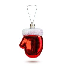 Karácsonyi dekoráció - téli kesztyű - 7,2 x 5 cm - 2 db / csomag