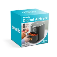 Olaj nélküli fritőz - 220-240 V - 1450W - 5 L - érintőgombos