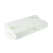 Poliészter-bambusz memóriahabos párna - 50 x 30 x 10 cm
