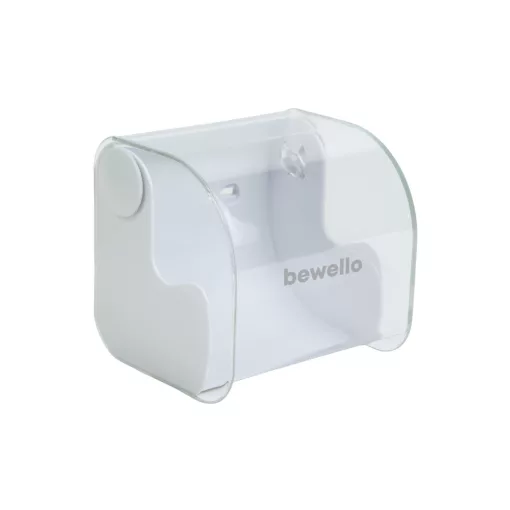 WC-papír tartó - fehér - 145 x 130 x 123 mm - fehér