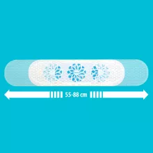 Légterelő műanyag klímához - 55 - 88 cm