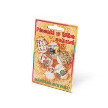 Húsvéti dekoráció - tojás matrica szett - 12 db / csomag