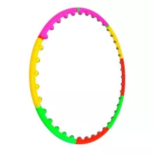 Masszírozó hulahopp karika - 90 cm