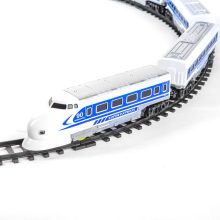 Express kisvasút - vasútállomással - elemes - 5 féle pálya