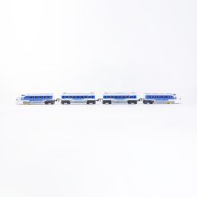 Express kisvasút - vasútállomással - elemes - 5 féle pálya