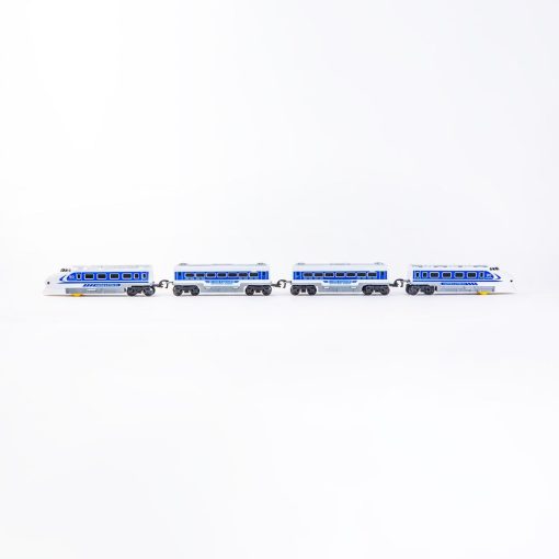 Express kisvasút - vasútállomással - elemes - 5 féle pálya