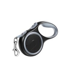 Póráz - 8 m - fekete / szürke