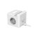 WinningStar - Kocka elosztó - 2-es + 3 x USB + beépített lámpa - 2 m