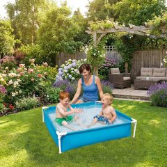 Merevfalú medence - négyzet alakú - 122 x 122 x 30,5 cm