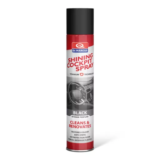 Dr. Marcus TITANIUM - műszerfalápoló / tisztító spray - fekete - 750 ml