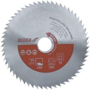 DEDRA CRV Körfűrészlap 250x30 mm Z=60