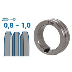   30x22x10 mm V profilú huzalelőtoló görgő: 0,8-1,0 (ZEUS 200 DP; ZEUS 300 DP)