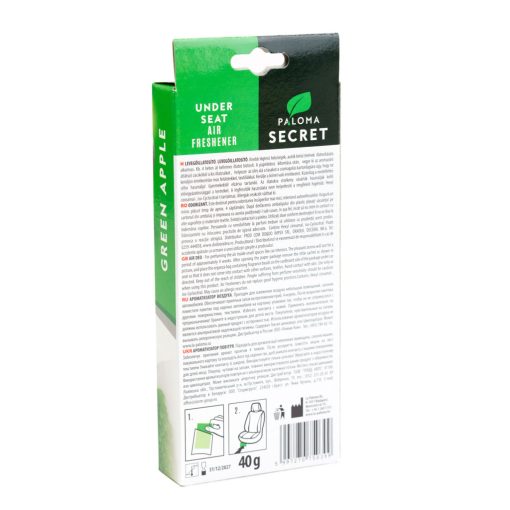 Illatosító - Paloma Secret - Under seat -  Green apple  - 40 g
