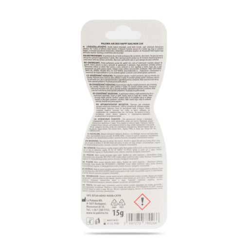 Illatosító - Paloma Happy Bag - New Car