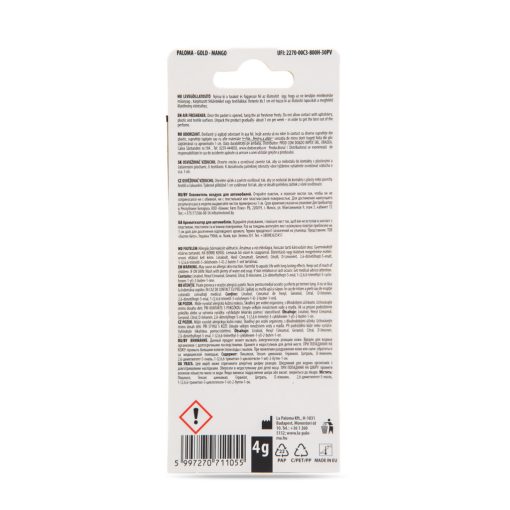 Illatosító - Paloma Gold Fresh Fruit - Mango